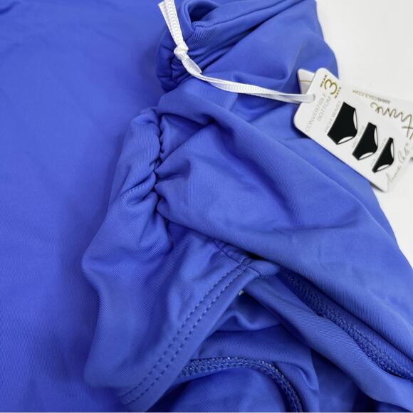 Anne Cole Live In Color Convertible Bikini bottoms peri - 22W - Picture 5 of 12